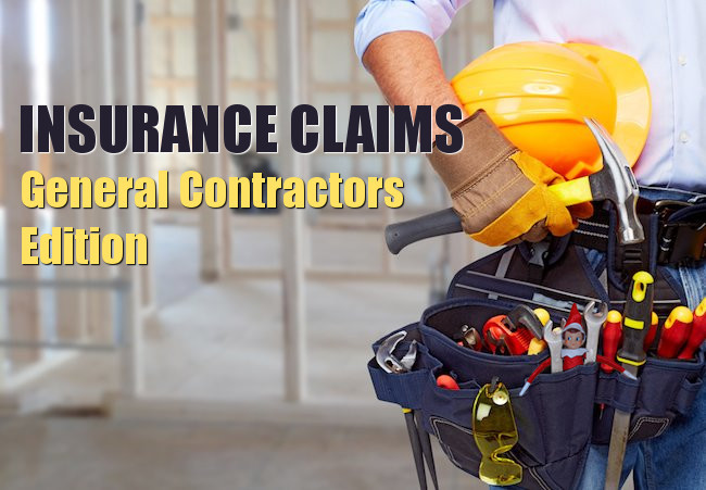 General contractor insurance claims