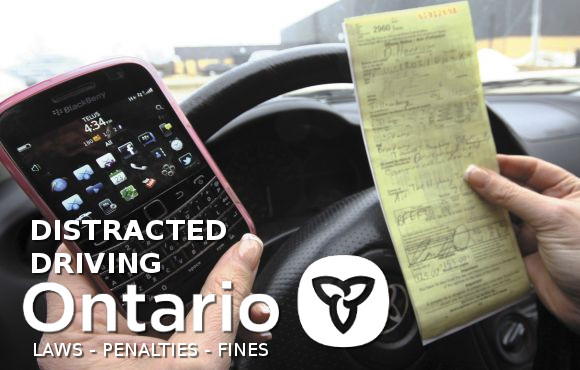 Ontario distracted driving