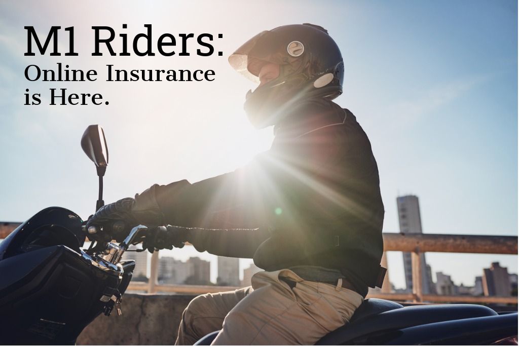 M1 Riders: Online insurance is here